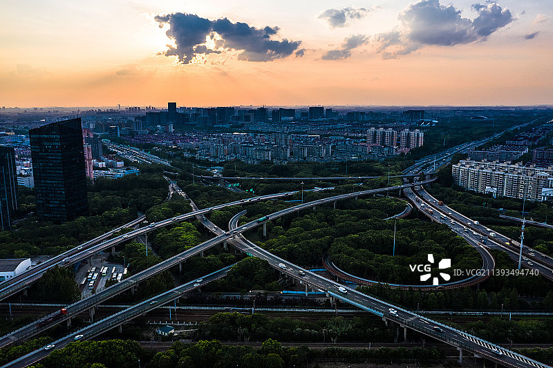 上海都市风光图片素材