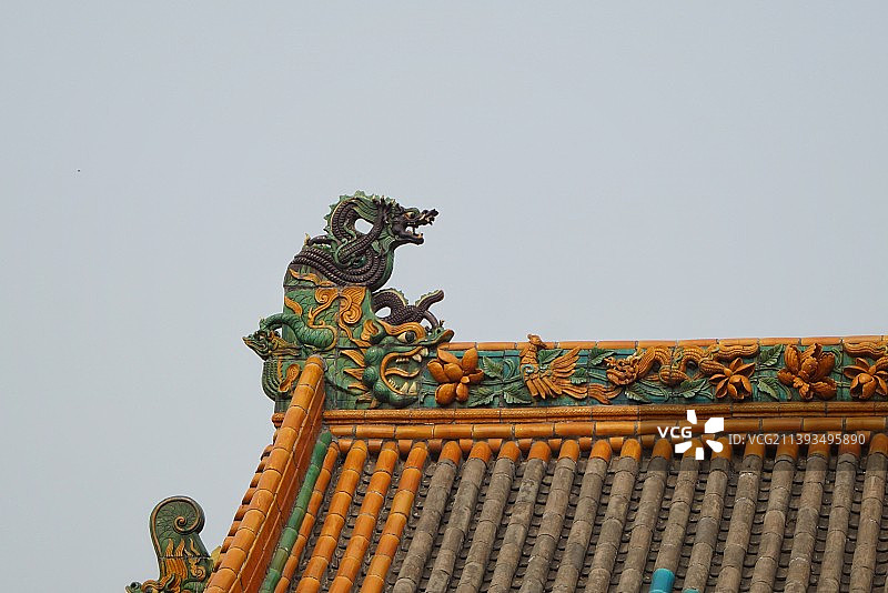 山西介休城隍庙图片素材