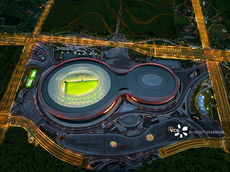 凤凰山体育公园图片素材