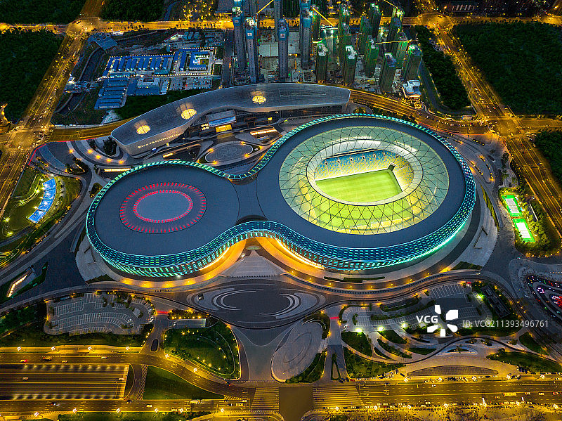 凤凰山体育公园图片素材