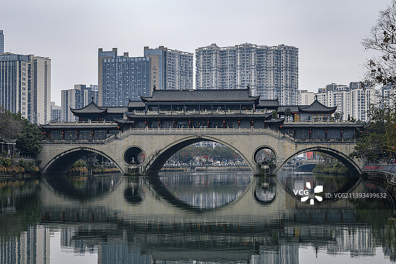 成都安顺廊桥图片素材