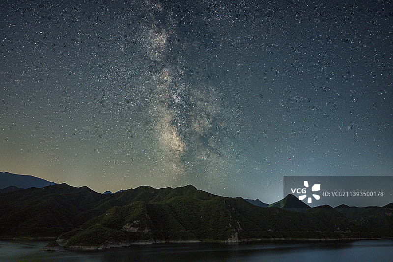 斋堂星河图片素材