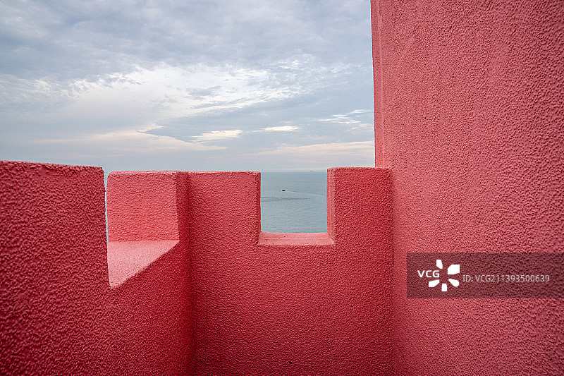 漳州 火山岛 纪念碑谷图片素材