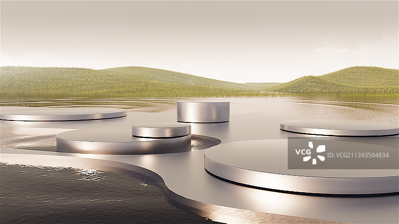 产品展示超现实科技感背景图片素材