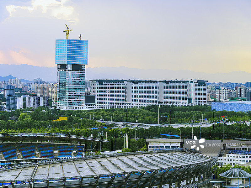 改造中的盘古大观图片素材