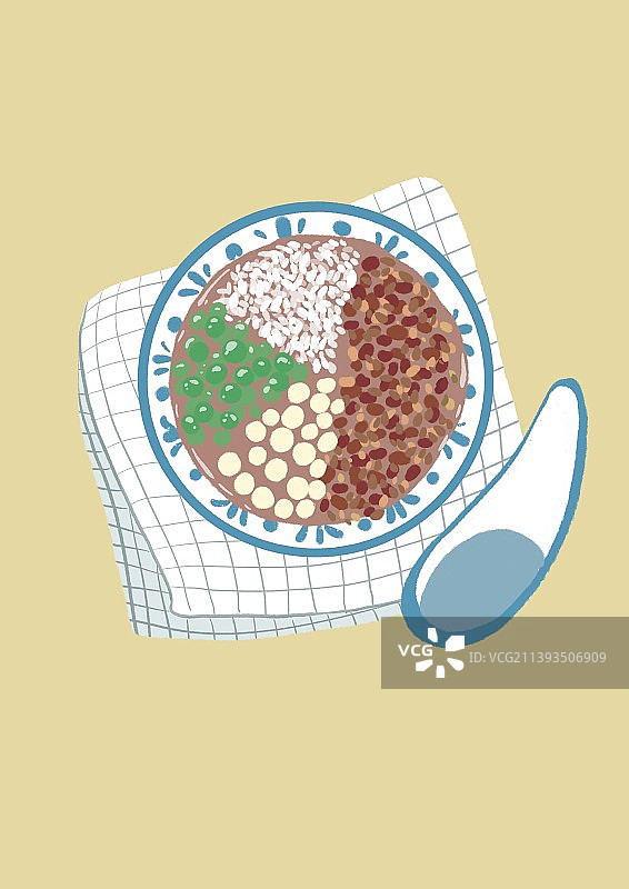 红豆冰汤圆图片素材