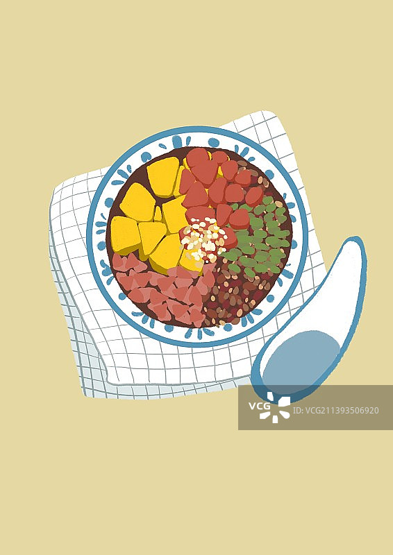 红糖冰粉图片素材
