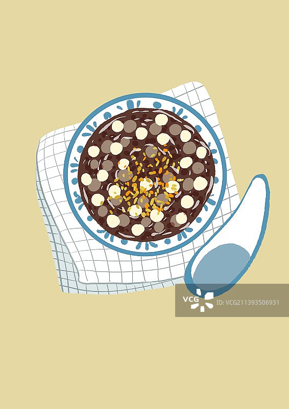 赤豆元宵图片素材