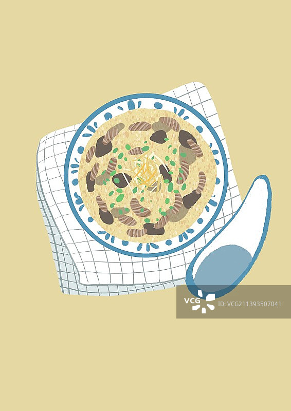 皮蛋瘦肉粥图片素材