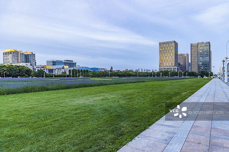 天津滨海新区滨海广场公园图片素材