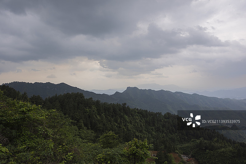 重庆万盛经开区黑山镇森林自然风光图片素材