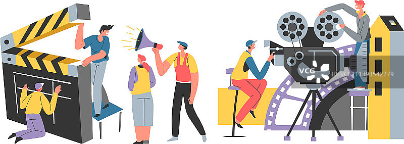 电影拍摄图片素材