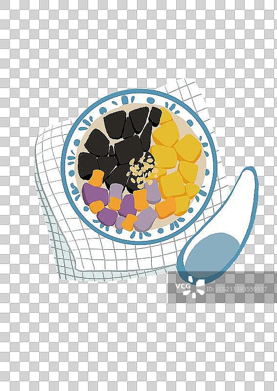 芒果芋圆烧仙草图片素材