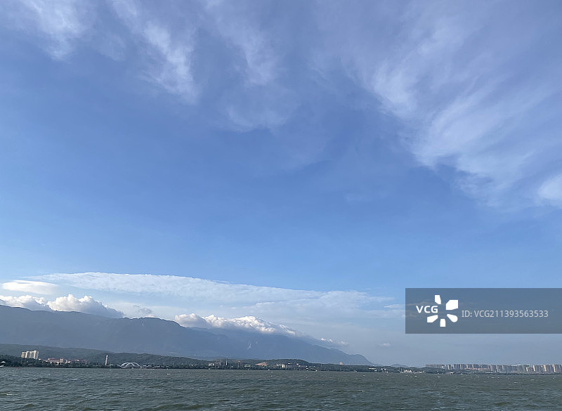 江西九江八里湖新区风光图片素材