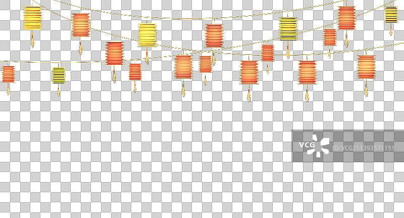 灯笼节日插画图片素材