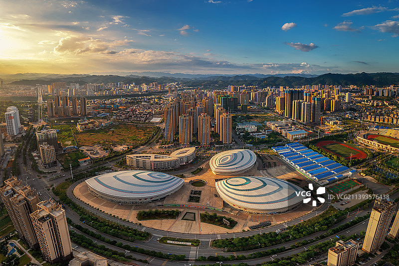 百色体育馆图片素材