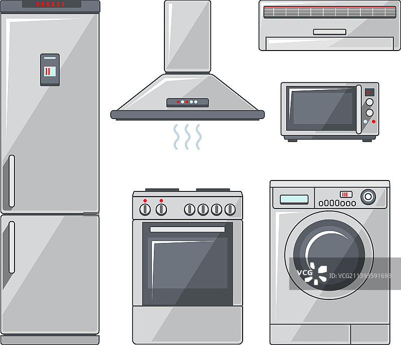 家用电器合集图片素材