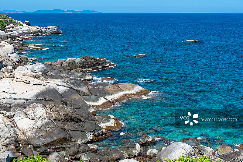 三亚蜈支洲岛风景图片素材