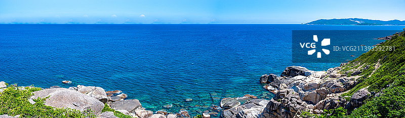 三亚蜈支洲岛风景图片素材