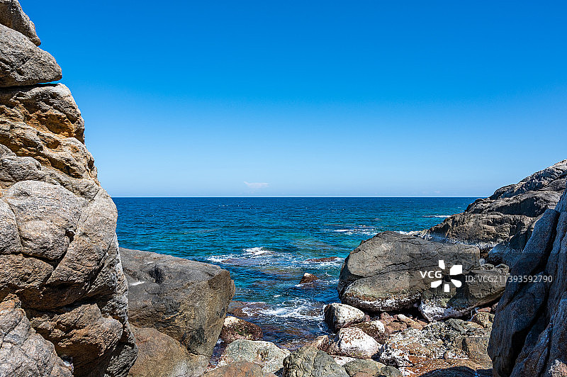 三亚蜈支洲岛风景图片素材