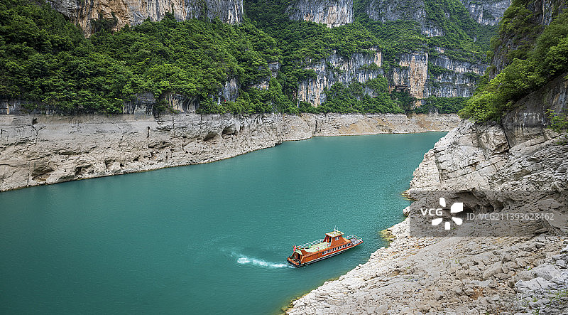 天下绝景国家重点风景名胜重庆巫山小三峡风光图片素材