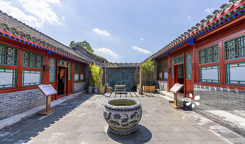 北京大学红楼图片素材