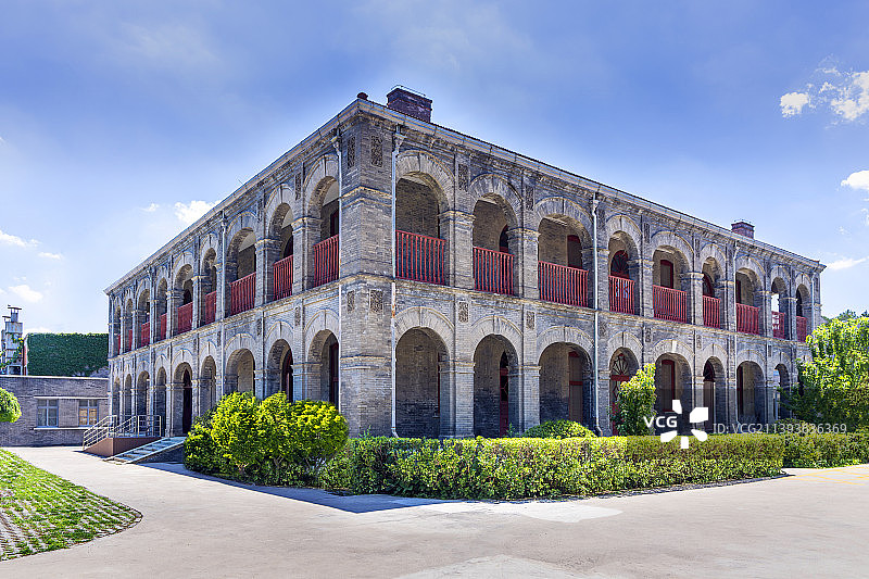 北京大学红楼图片素材