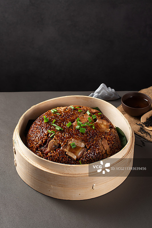 糯米蒸排骨图片素材