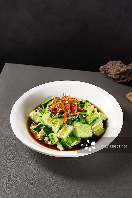 特色凉拌黄瓜图片素材