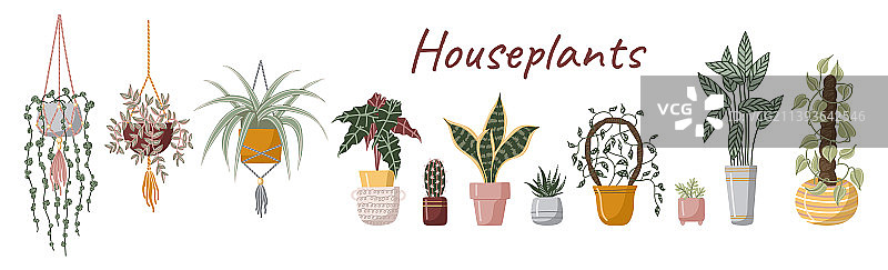 手绘独立元素合集图片素材