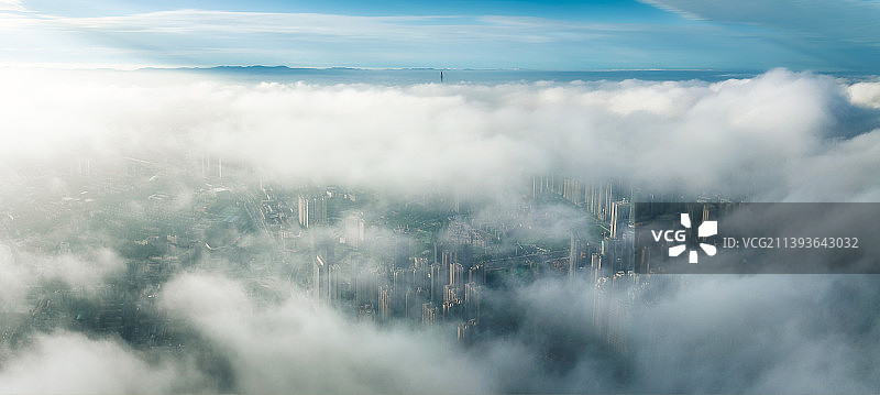 云上成都图片素材