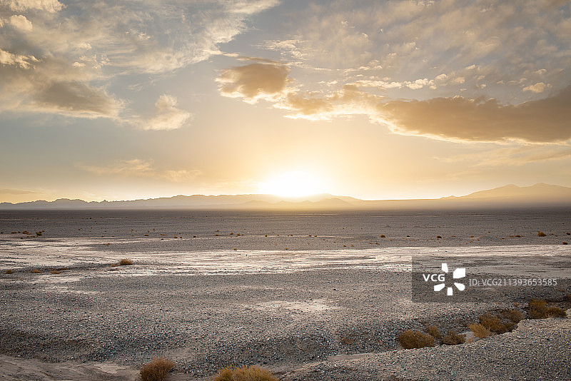 戈壁地貌图片素材