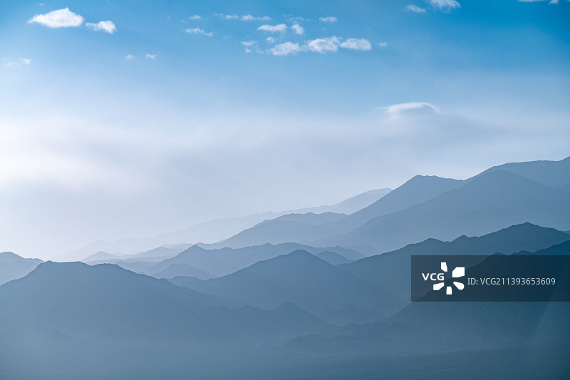 青海戈壁地貌图片素材