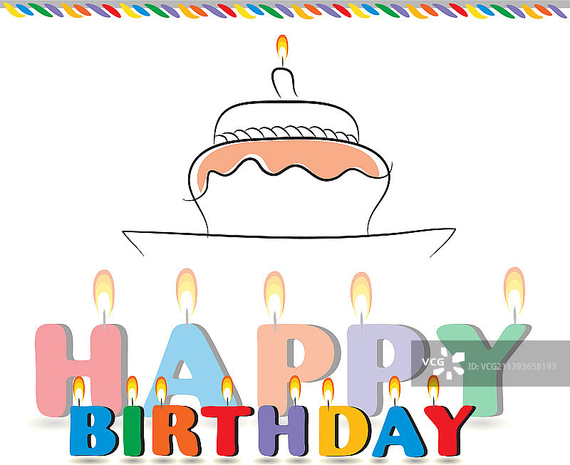 生日蜡烛图片素材