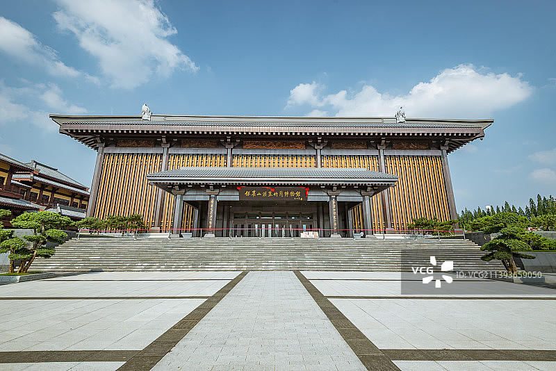 山东省临沂市银雀山兵学文化公园 汉墓竹简博物馆图片素材