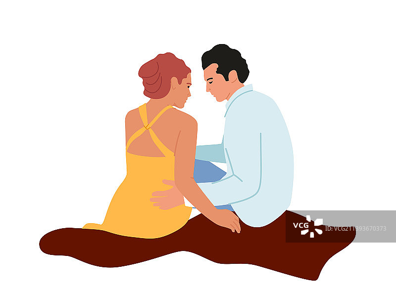 情侣浪漫野餐约会图片素材