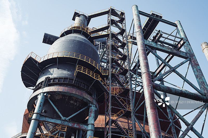 北京首钢 炼钢炉 冷却炉图片素材