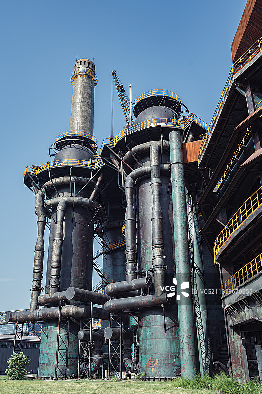 北京首钢 炼钢炉 冷却炉图片素材