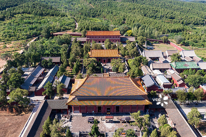 河南省郑州市登封市中岳庙  嵩山  天地之中历史建筑群  世界遗产图片素材