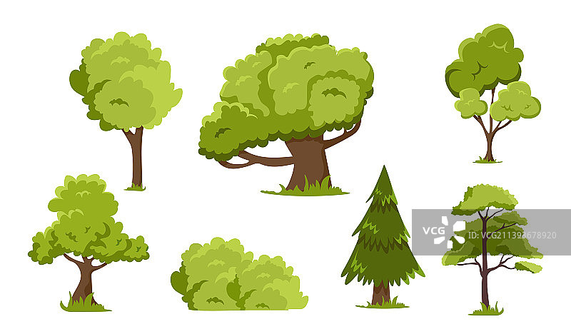 树木合集图片素材