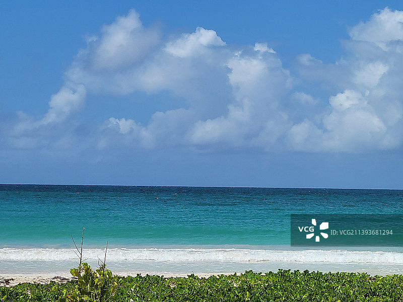 波多黎各别克斯岛的海景图片素材