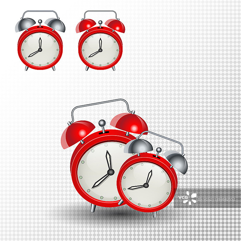 复古风格闹钟图片素材