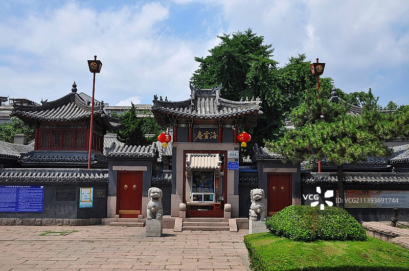 青岛海云庵图片素材