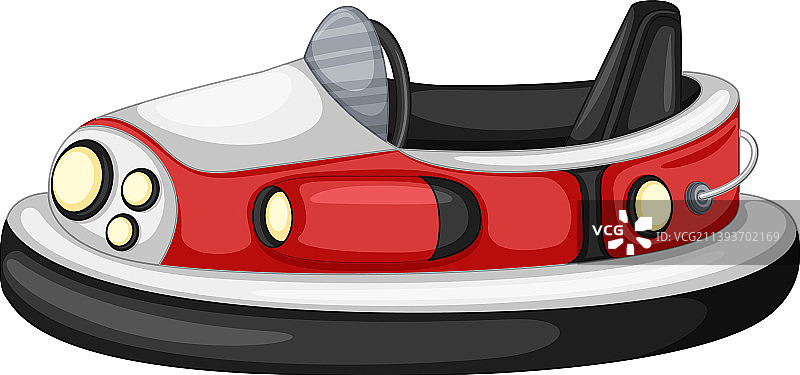 卡通碰碰车图片素材