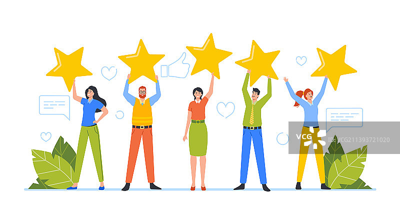 拿着东西的小男人和小女人图片素材