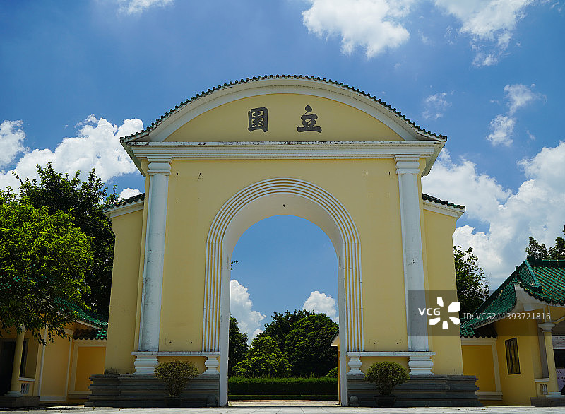 广东江门开平立园碉楼图片素材