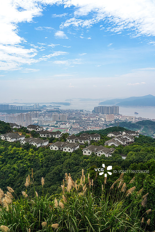 浙江舟山岱山岛磨心山风光图片素材