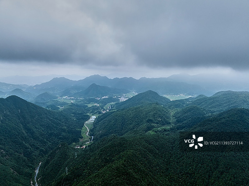 安徽省安庆市日出云海风光图片素材