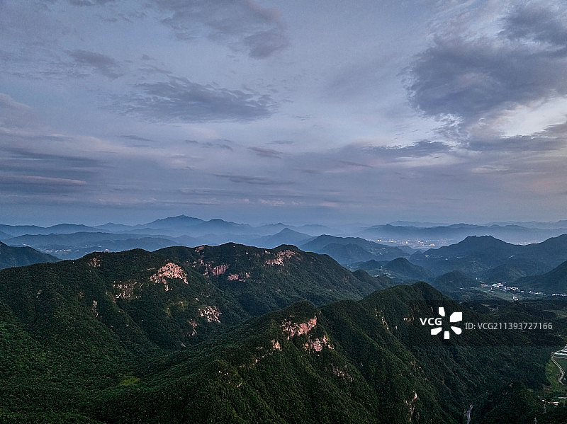 安徽省安庆市日出云海风光图片素材