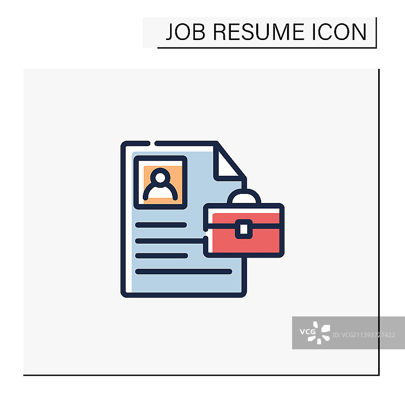 专业摘要彩色图标图片素材